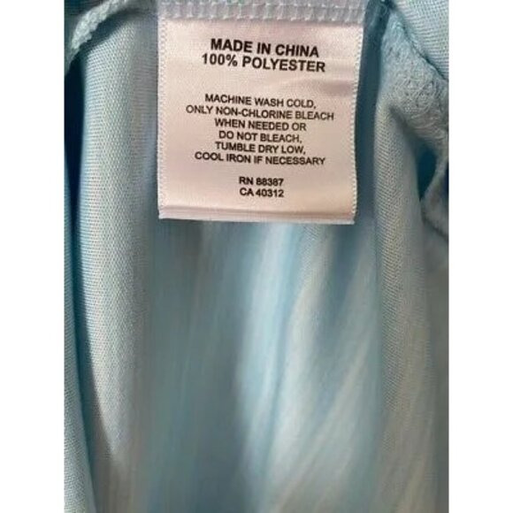 Ashcroft Mens Small Aquatic Blue Polo Shirt with Embroidered Design Size S - Picture 7 of 9